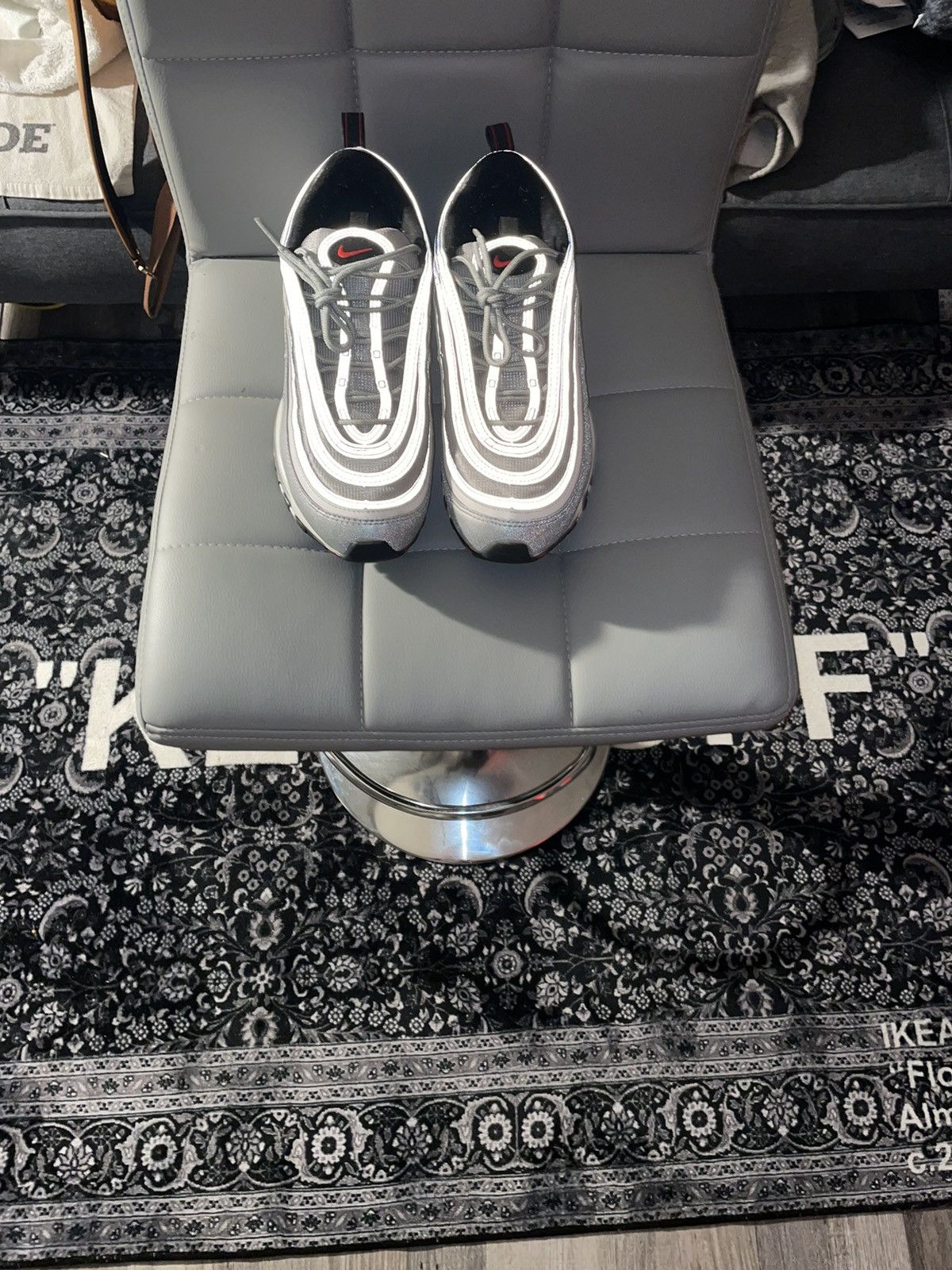 image of Nike Air Max 97 OG Silver Bullet Shoes, Men's