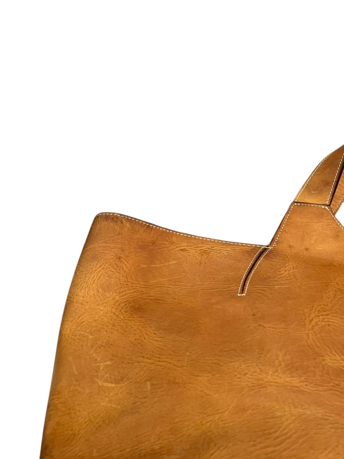 Genuine Leather Full Leather Patina Dakota Japan Tote Bag 1🟩8 Size ONE SIZE - 18 Thumbnail