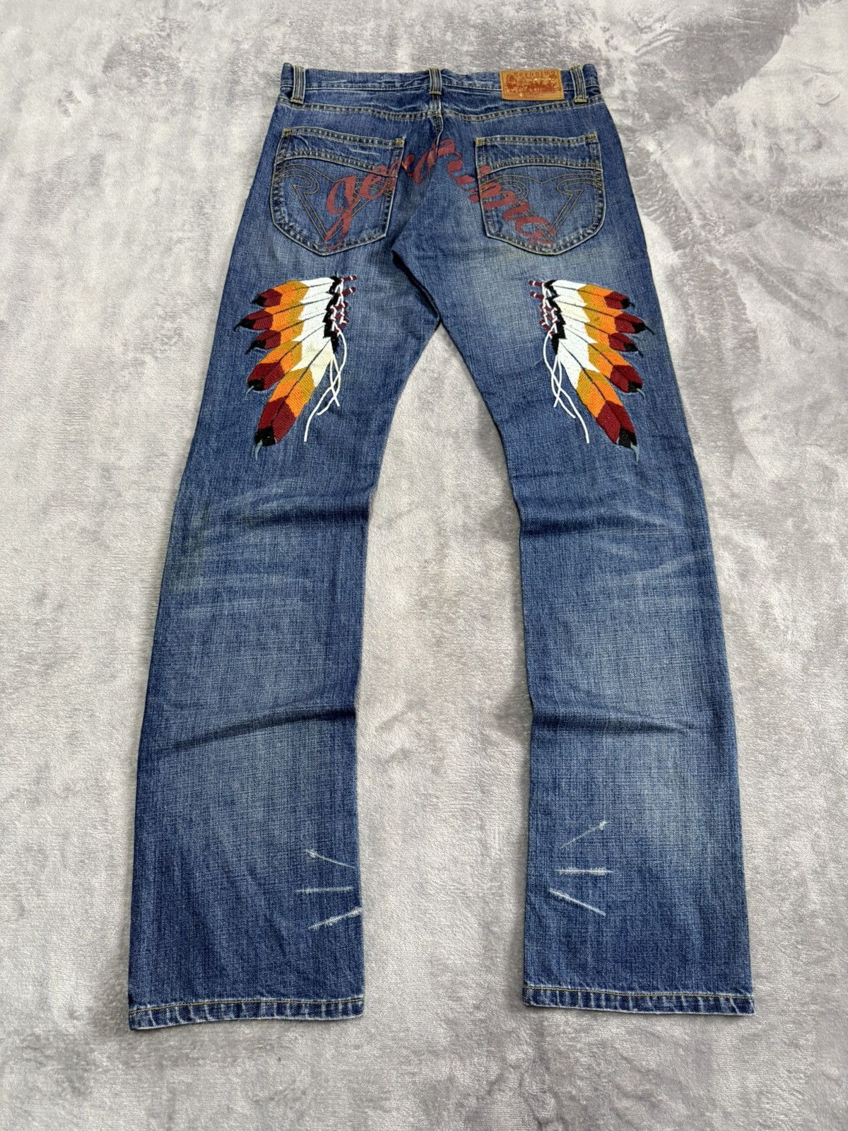 Edwin × Le Grande Bleu (L.G.B.) Gerenimo Japan Feathers Native ...