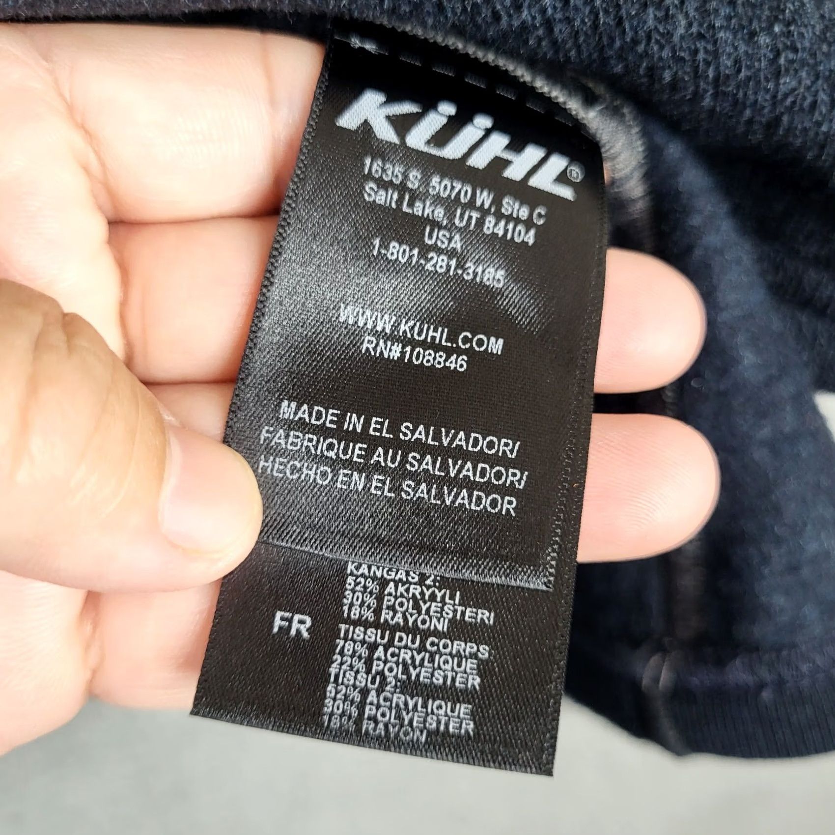 Vintage KUHL Men’s Interceptr 1/4 Zip Fleece Jacket Mutiny Blue S Regular Jacket Mens Size US S / EU 44-46 / 1 - 5 Thumbnail