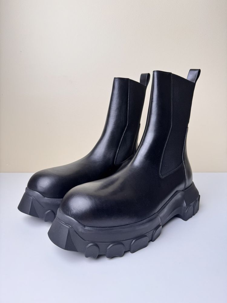 Rick Owens Calf Boots Size US 11 / EU 44 - 2 Thumbnail
