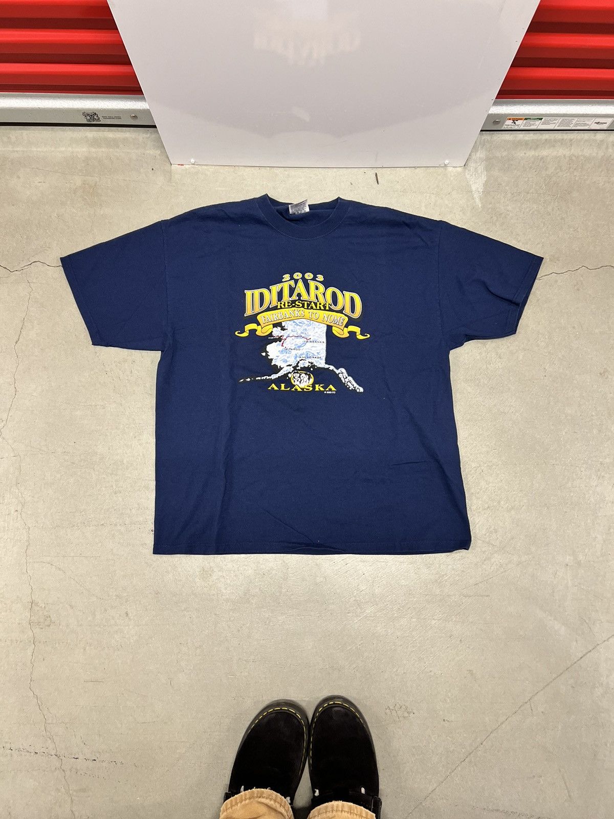 Vintage 2003 Iditarod Husky Race Alaska Size US XL / EU 56 / 4 - 2 Thumbnail