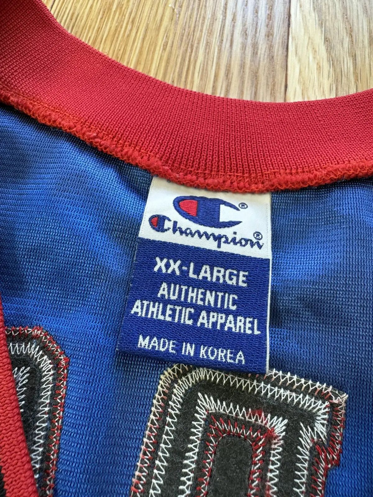 Champion Philadelphia 76ers Iverson Champion VTG Y2K Jersey XXL 52 Size US XXL / EU 58 / 5 - 6 Thumbnail