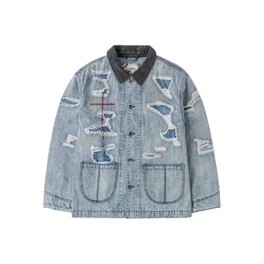 Evisu × Palace 2024 S/S Evisu X Palace Denim Jacket | Grailed