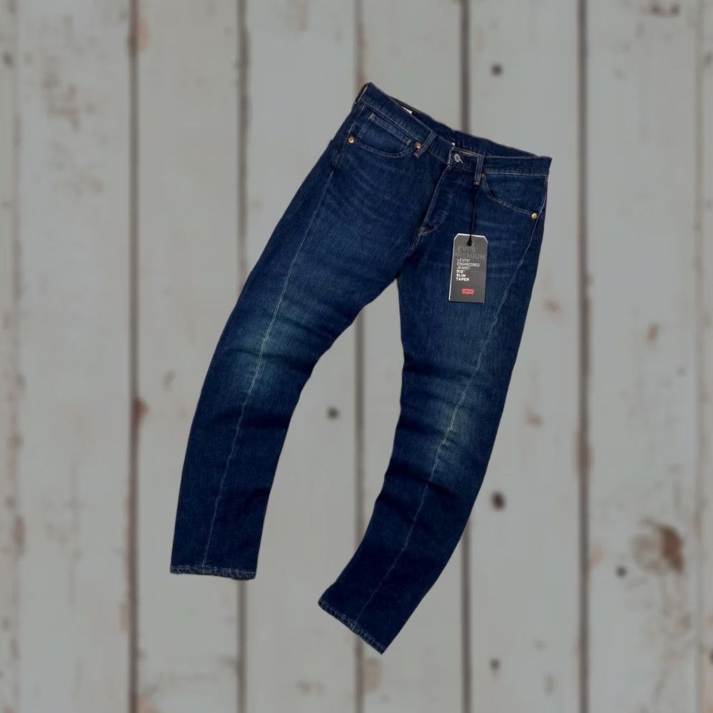 Levi's VINTAGE Levi's LEJ 512 Engineered Twisted Denim Jeans Mens Size 30x32 Japan Size US 30 / EU 46 - 1 Thumbnail