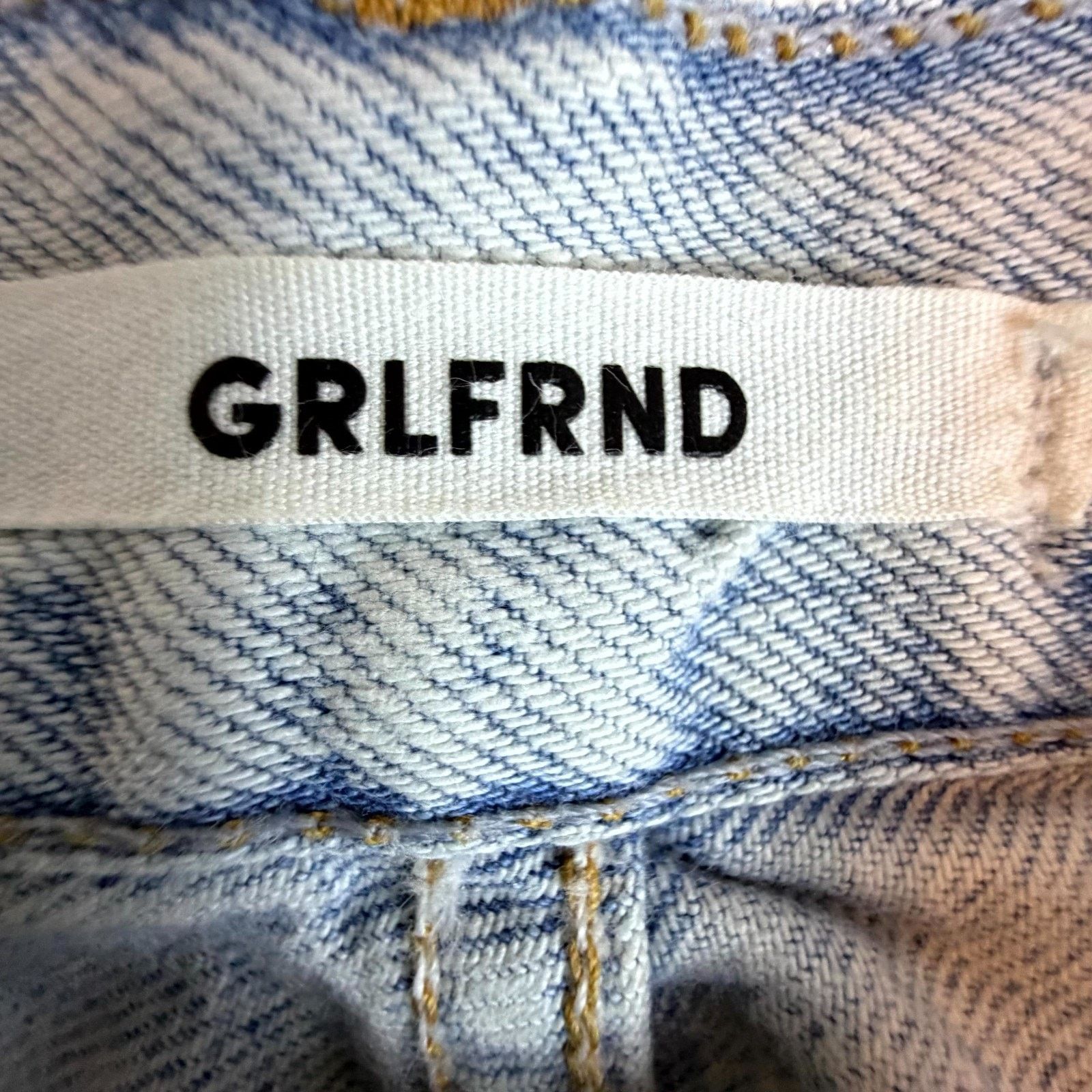 GRLFRND Grlfrnd Karolina Skinny Jeans Womens 25 Blue Never Again Size 25" / US 0 / IT 36 - 8 Thumbnail