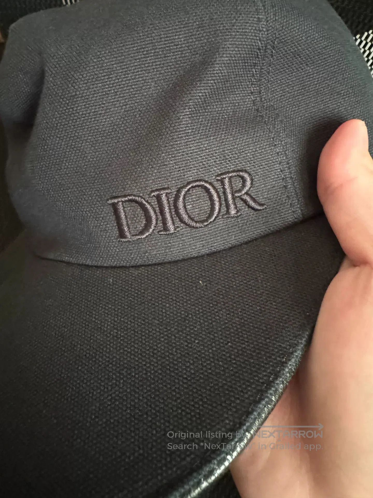 Dior Dior Embroidered Letter Cap in New Condition. Size ONE SIZE - 5 Thumbnail