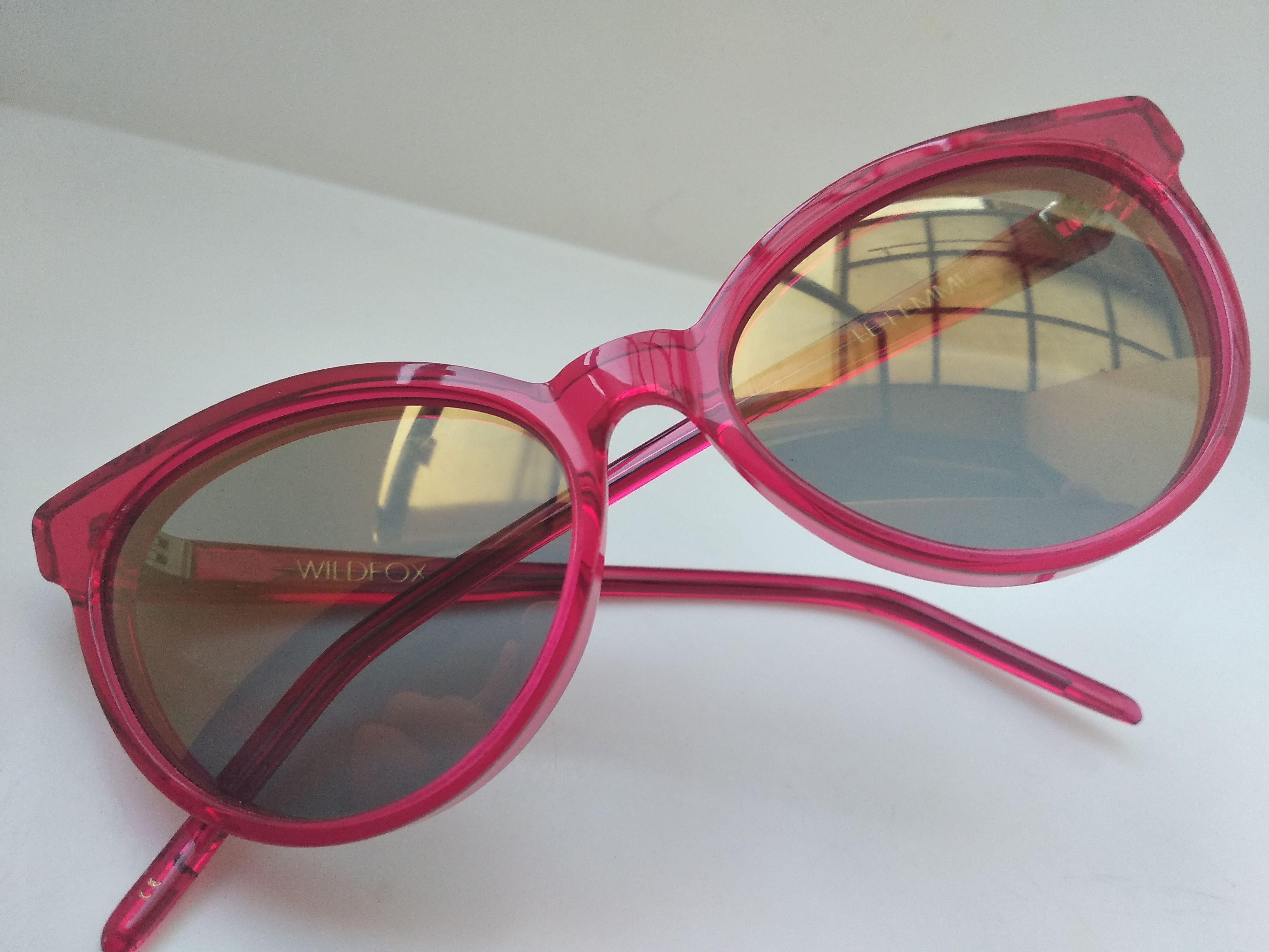 Wildfox LE FEMME Red Cateye Sunglasses Frame