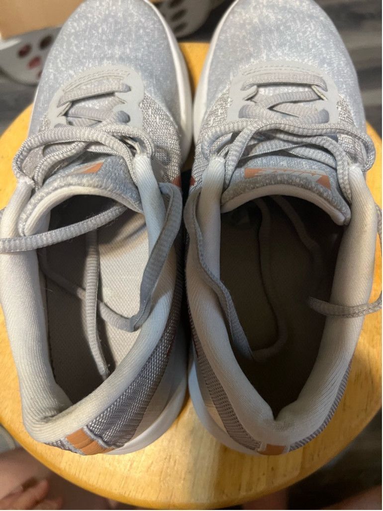 Nike Women's Nike Flex Contact Running Shoes Size 7.5 Gray Copper Size US 7.5 / IT 37.5 - 5 Thumbnail