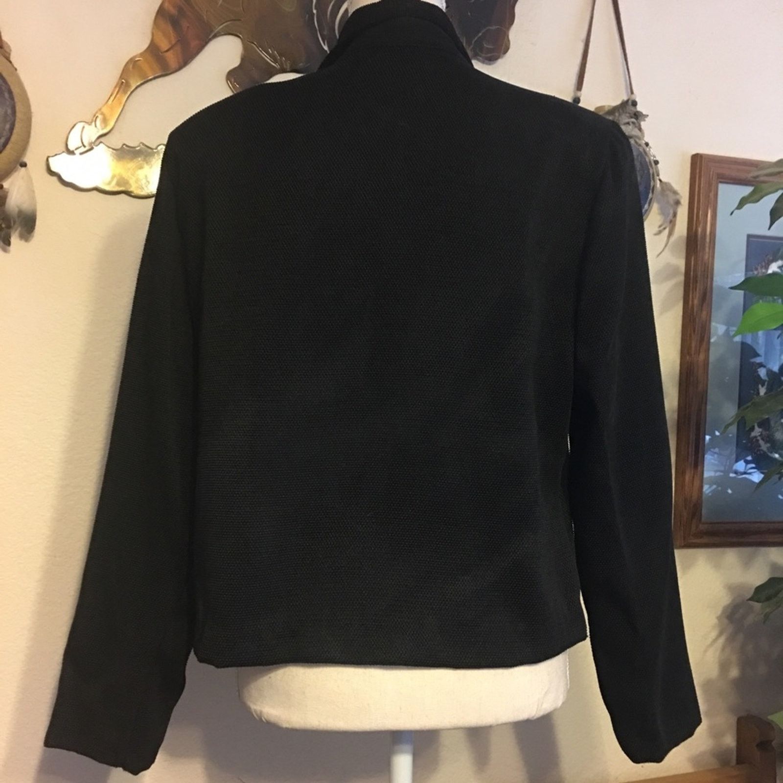 Other First Option black textured jacket M Size M / US 6-8 / IT 42-44 - 5 Thumbnail