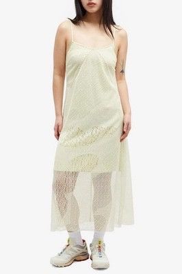 Brain Dead BRAIN DEAD Engineered Cloud Mesh Slip Dress Natural NEW Sz M Size M / US 6-8 / IT 42-44 - 1 Thumbnail