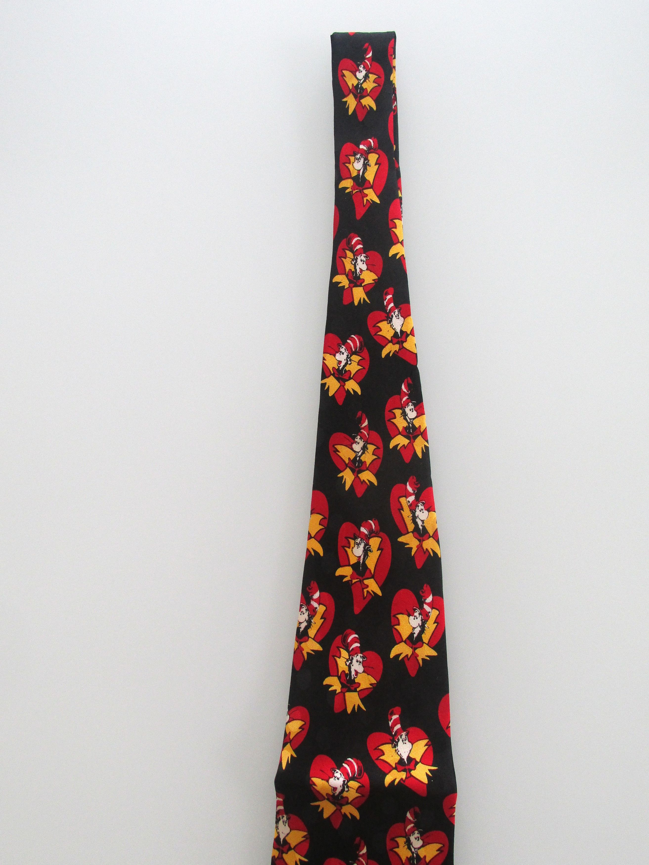 Other Dr. Seuss/Cat In The Hat Vintage Men's Silk Tie Size ONE SIZE - 3 Thumbnail