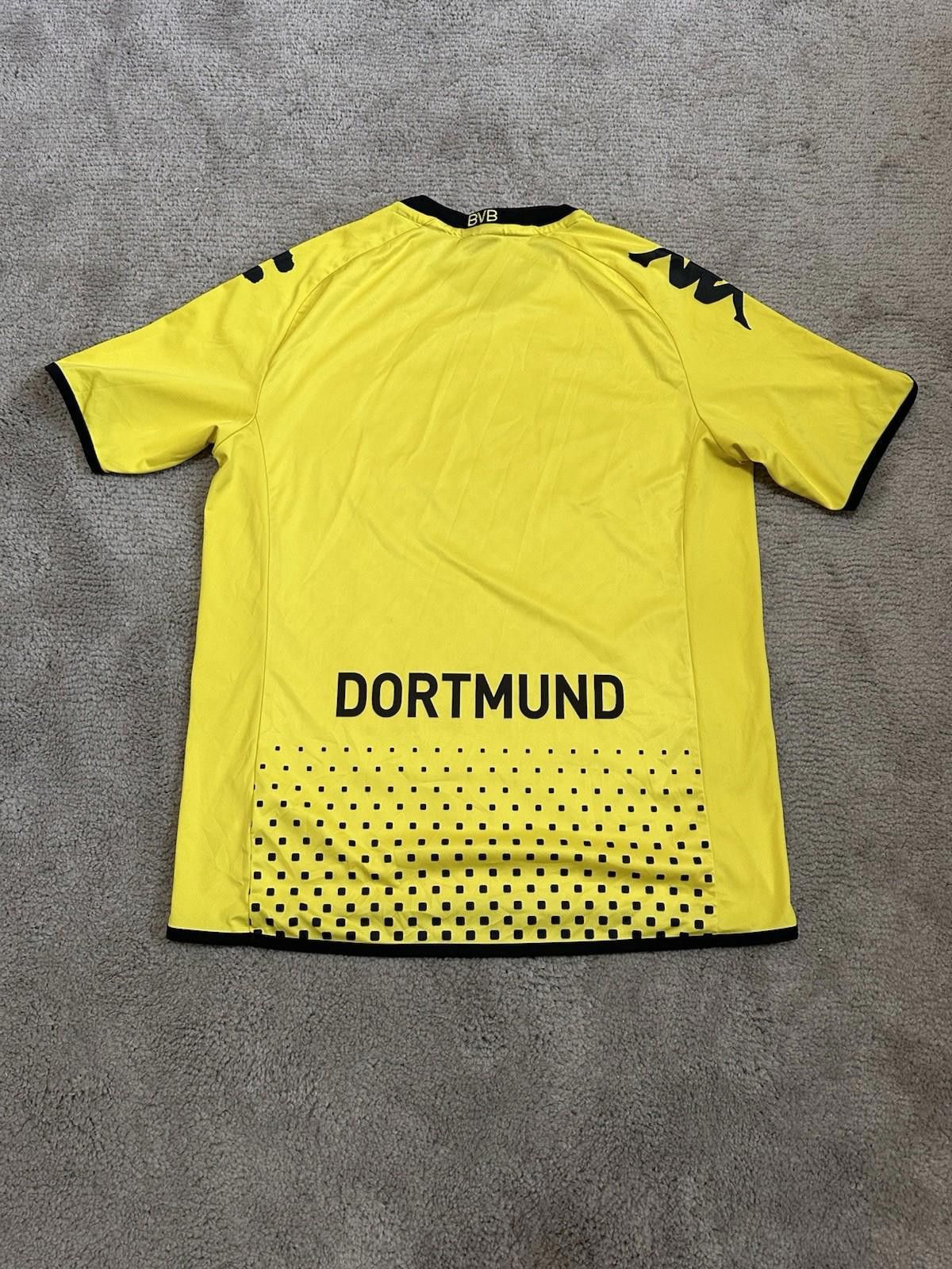 Kappa 2011 BORUSSIA DORTMUND Home Football SHIRT Soccer Jersey Size US XL / EU 56 / 4 - 7 Thumbnail