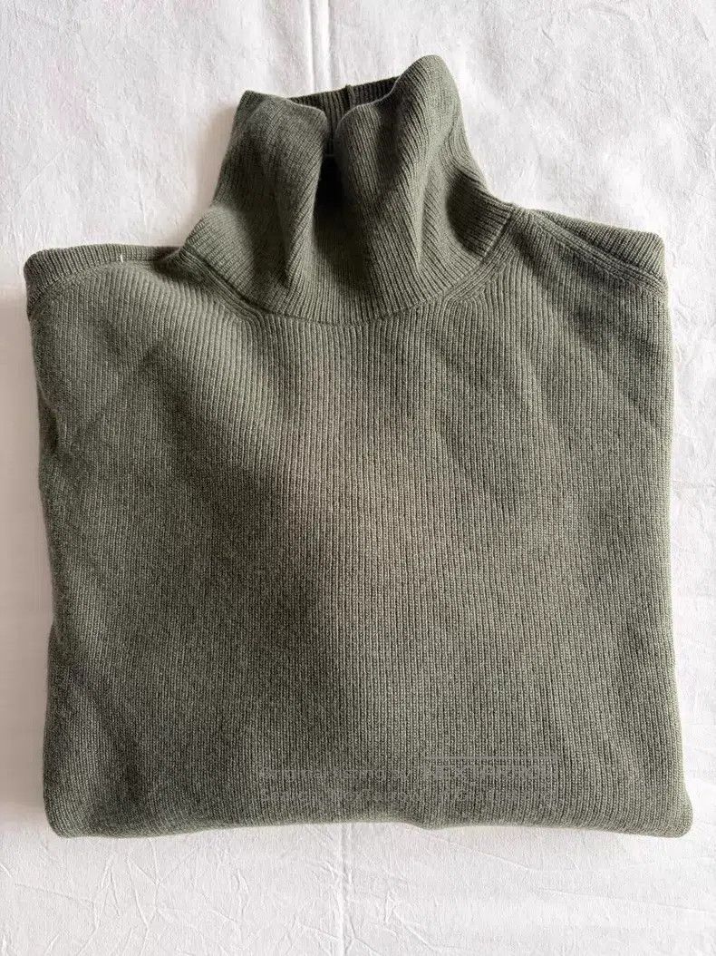 Lemaire LEMAIRE Pale Green Sweater, 100% Wool i Size US S / EU 44-46 / 1 - 6 Thumbnail