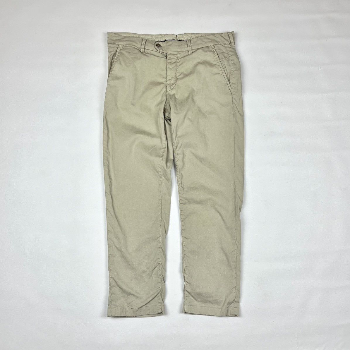 Corneliani Corneliani ID Tan Casual Pants 50 M-L Size US 32 / EU 48 - 1 Thumbnail