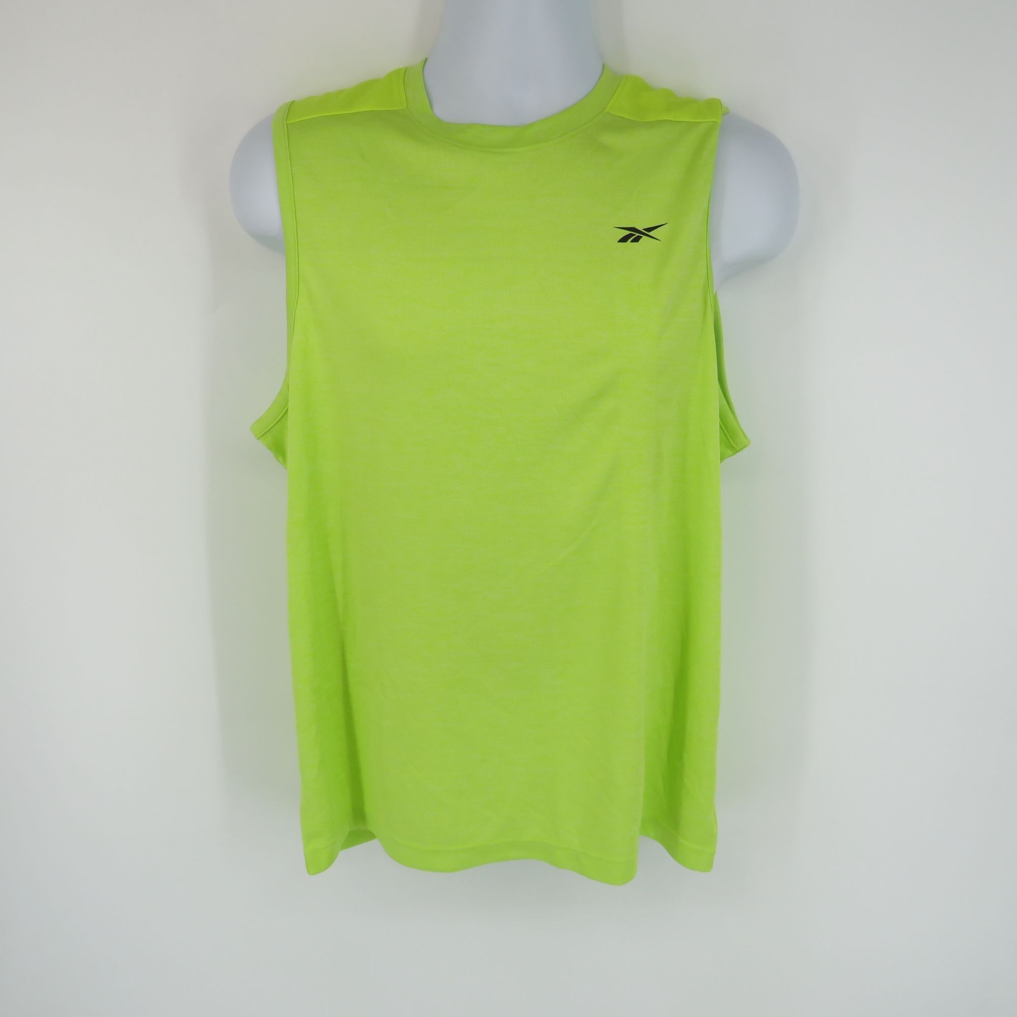 Reebok Reebok Men's Acid Yellow Speedwick Sleeveless Tee M NWT Size US M / EU 48-50 / 2 - 1 Thumbnail