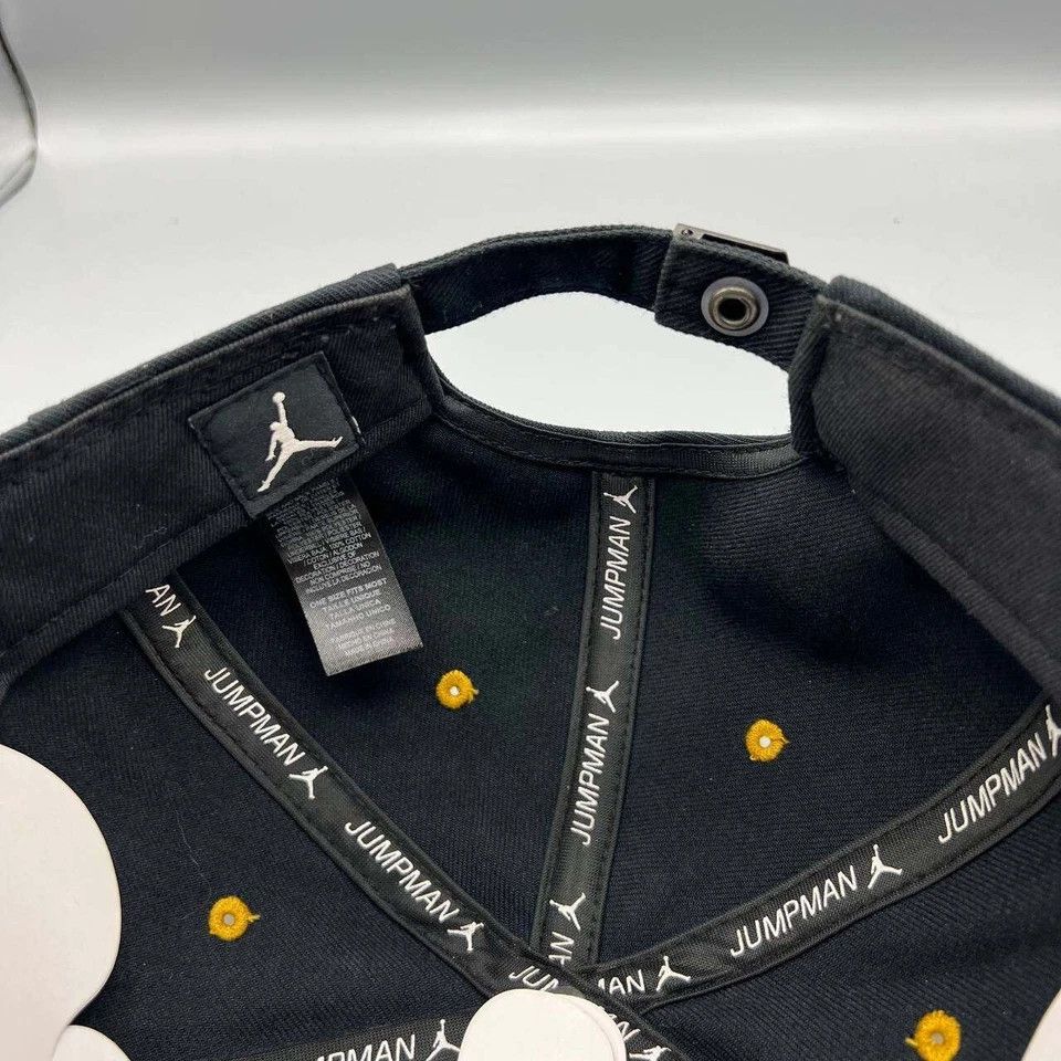 Jordan Brand Air Jordan 23 Hat Men Black Retro Jumpman Strap Back Cap Size ONE SIZE - 6 Thumbnail