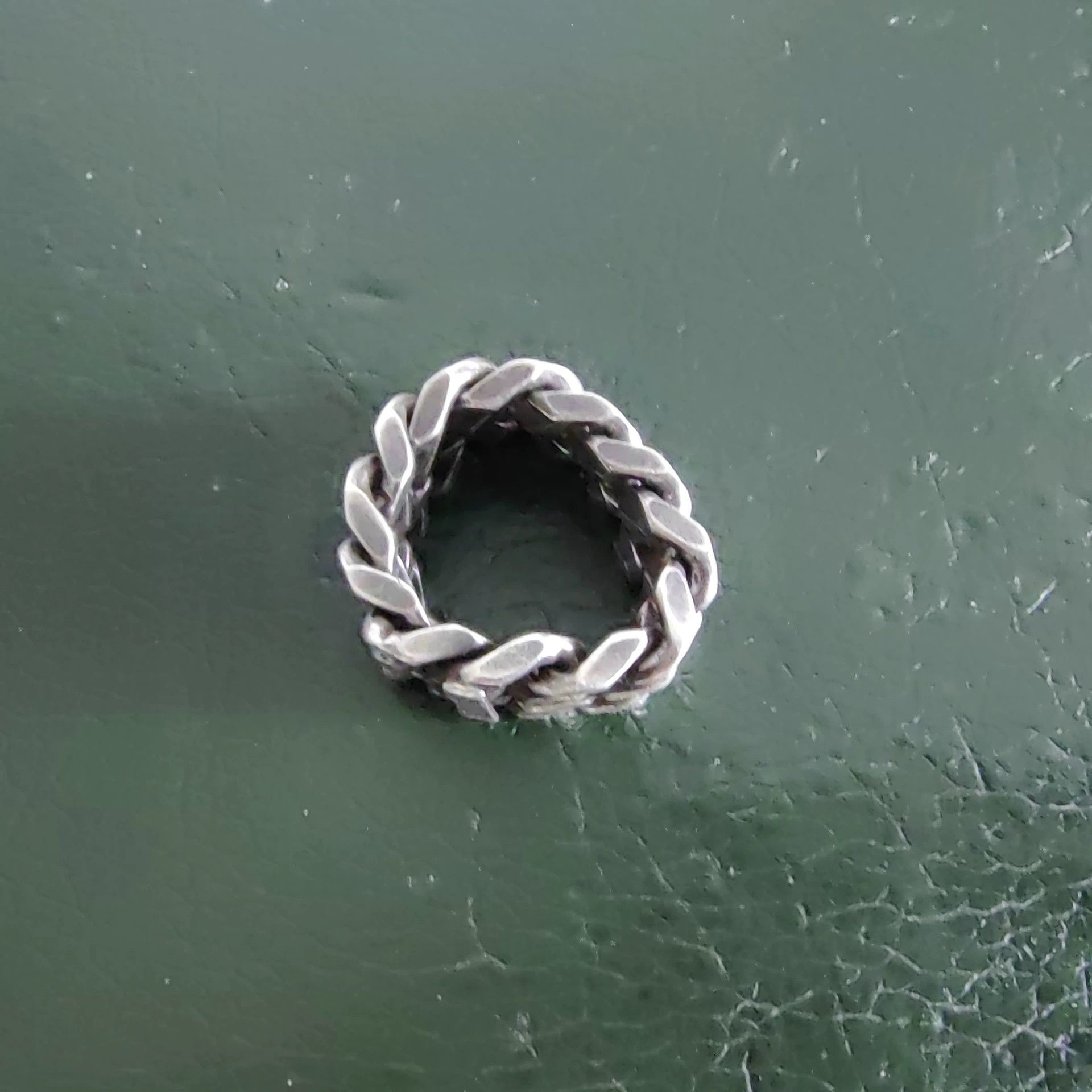 Saint Laurent Paris SLP 13fw chain ring 7.5 9.5/10 G-Dragon rare Size ONE SIZE - 4 Thumbnail