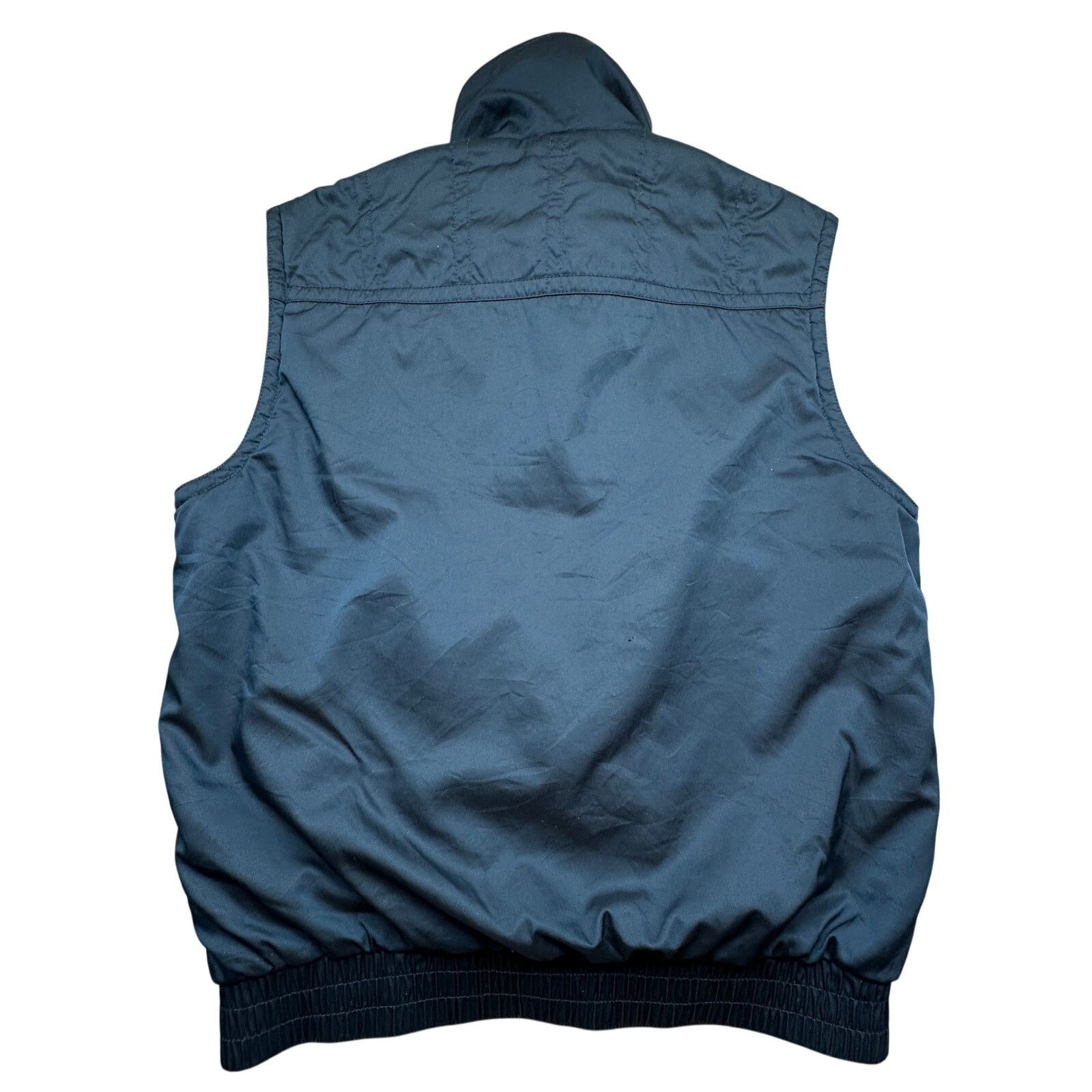 Descente VTG 90s Descente Ski Full Zip Vest XL Navy Blue Hong Kong Size US XL / EU 56 / 4 - 2 Thumbnail