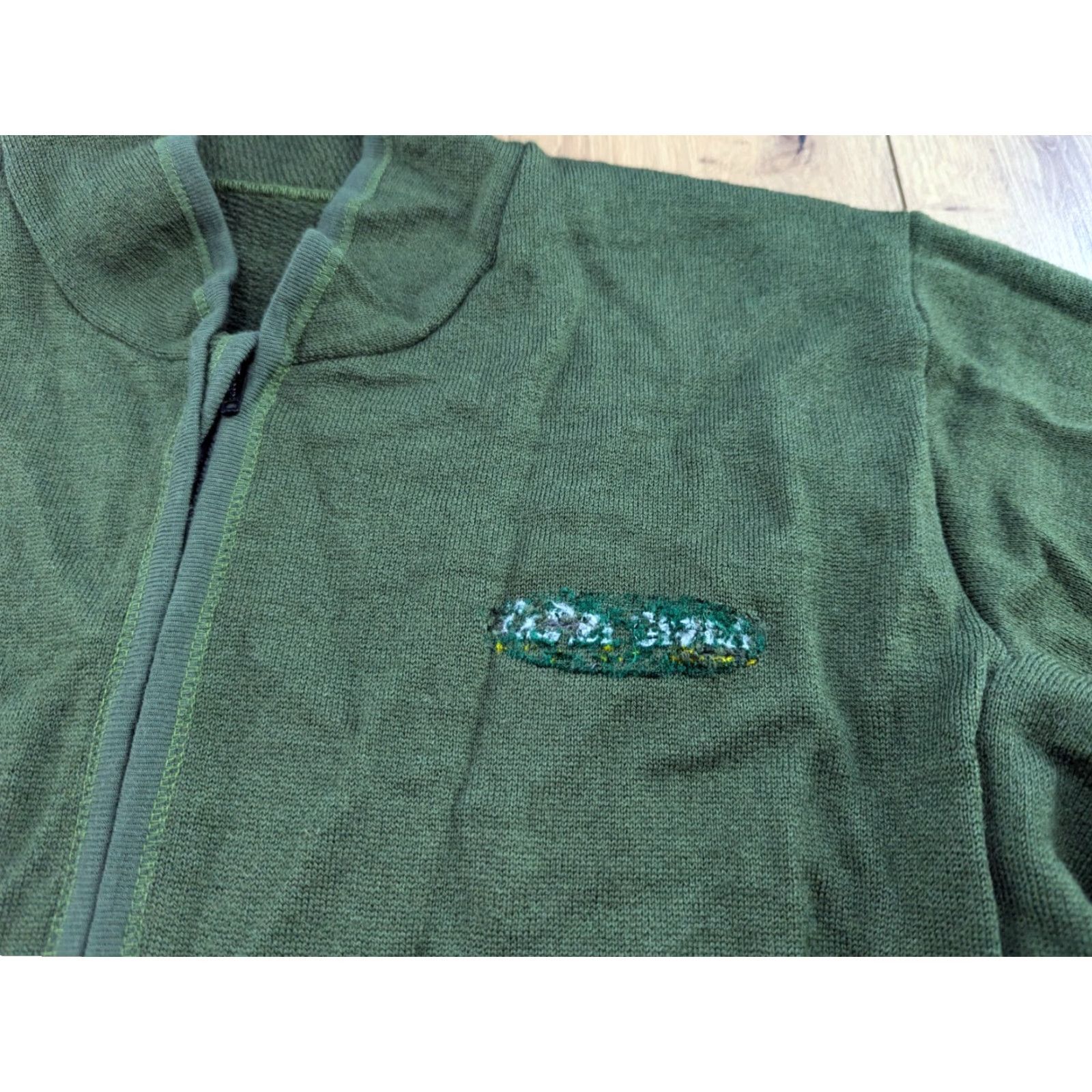 Vintage Devold Protection Jacket Mens L Green Full Zip 100% Merino Wool Work Outdoor Jacket Size US L / EU 52-54 / 3 - 2 Thumbnail