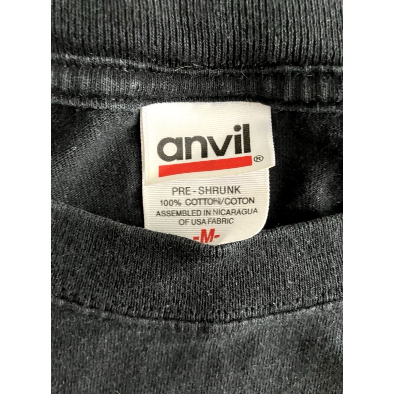 Anvil AC/DC T Shirt Plug Me 2007 Black Band T-Shirt Size M Men Crew Neck Short Sleeve Vintage No? Wait. Size US M / EU 48-50 / 2 - 3 Thumbnail