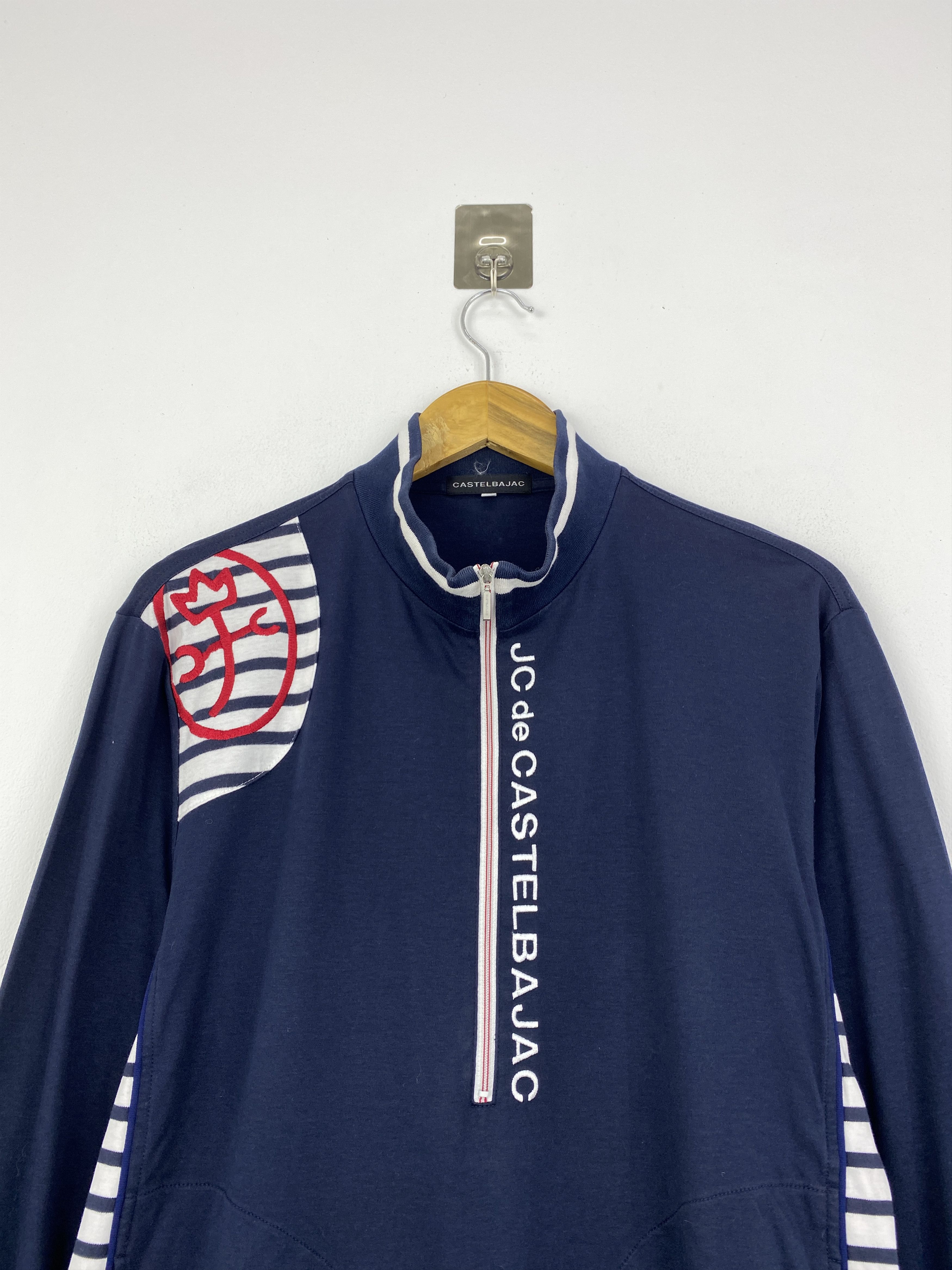 Jean Charles De Castelbajac Vintage Jean Charles De Castelbajac Half Zipper SH0080 Size US L / EU 52-54 / 3 - 2 Thumbnail