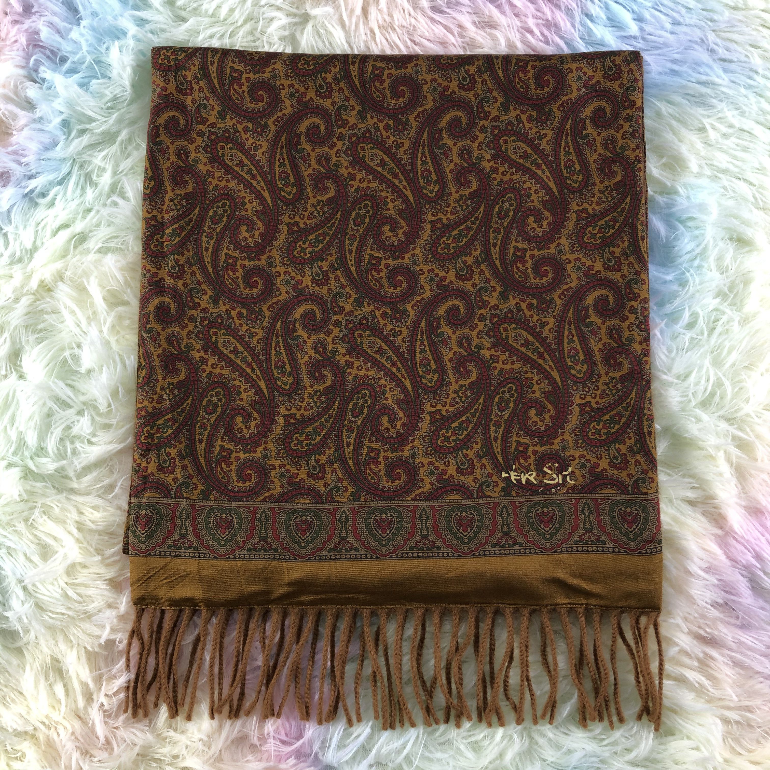 Vintage Scarf / Muffler / Neckwear - KM167 Size ONE SIZE - 2 Thumbnail