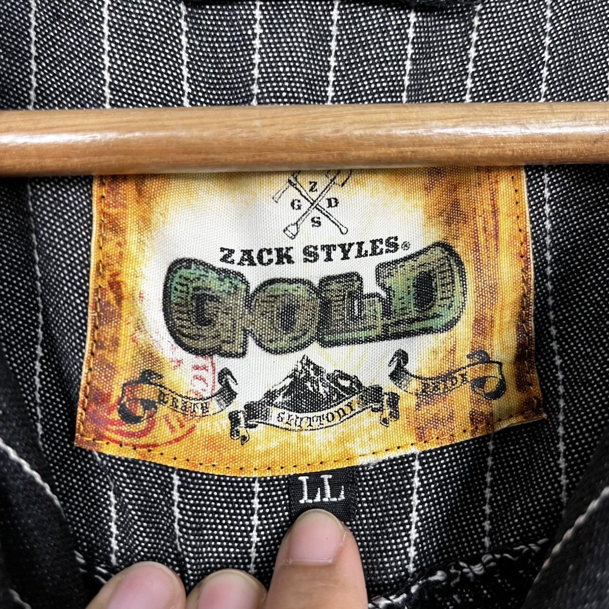 14th Addiction Vintage Gold Zack Style Workwear Hickory Stripe Overall Size US 36 / EU 52 - 16 Thumbnail