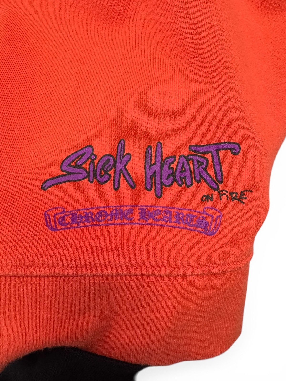 Chrome Hearts Chrome Hearts Matty Boy Sadistic Orange Crewneck Size US L / EU 52-54 / 3 - 8 Thumbnail