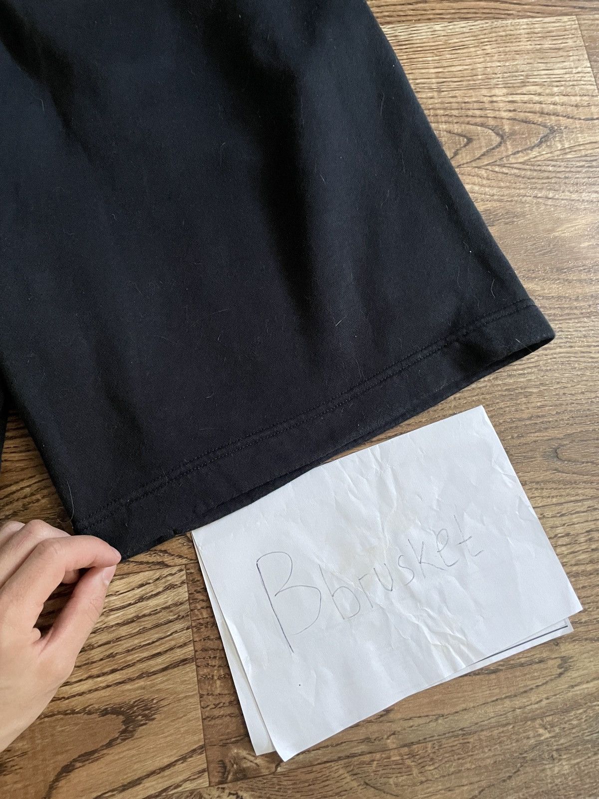 Nike Nike Big Swoosh Shorts Black large vintage sportswear Size US 33 - 20 Thumbnail