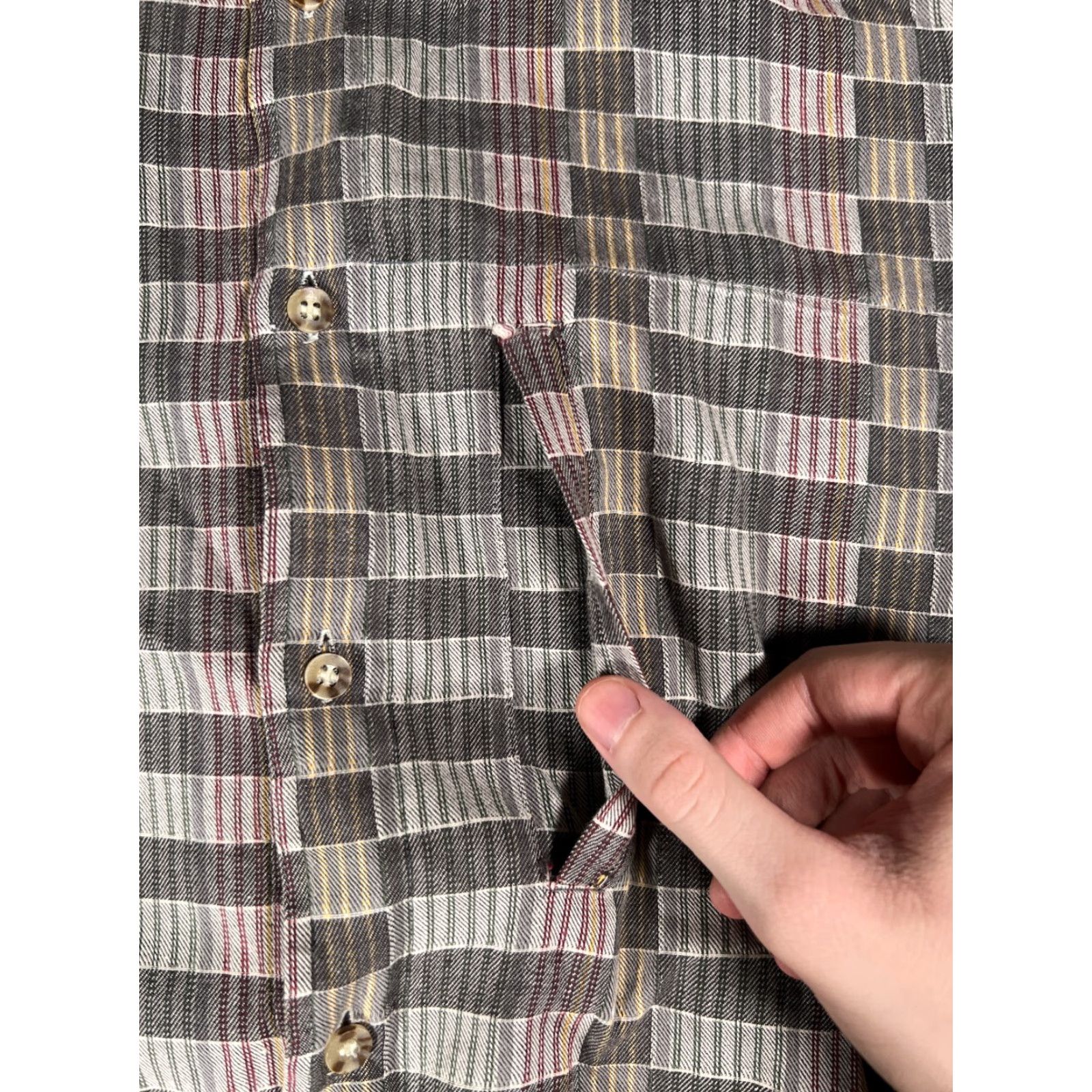 The North Face The North Face Shirt Mens M Brown Button Up Check Retro 100% Cotton Size US M / EU 48-50 / 2 - 4 Thumbnail