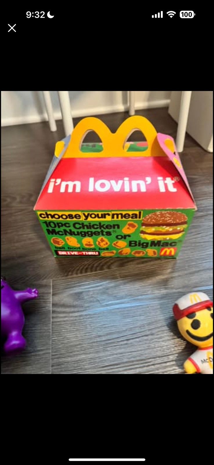 Cactus Plant Flea Market × Travis Scott Cactus Plant Flea Market x Mcdonald’s Box & Toys Size ONE SIZE - 2 Thumbnail