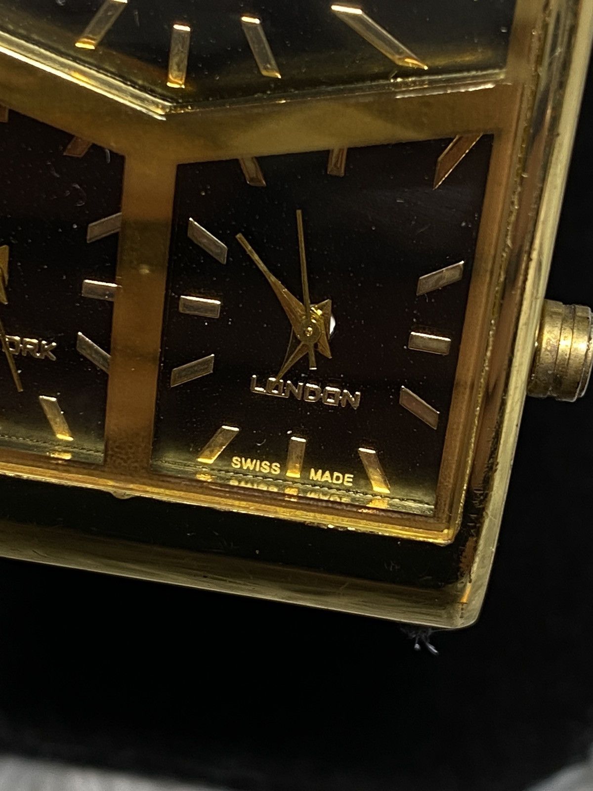 Japanese Brand × Vintage ✨ Ledfort Swiss Multi-Time Zones Watch ✨ Swiss Brand Size ONE SIZE - 7 Thumbnail