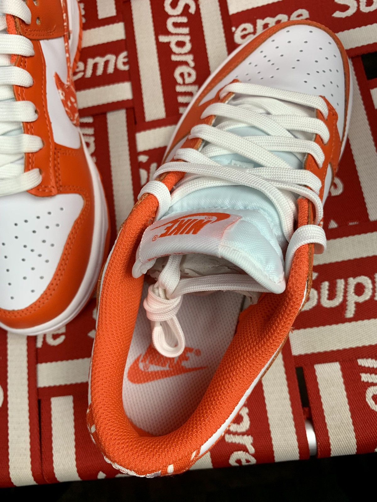 Nike Nike Dunk Low Essentials Paisley Pack Orange (Size 7w) 5,5y Size US 7 / IT 37 - 8 Thumbnail