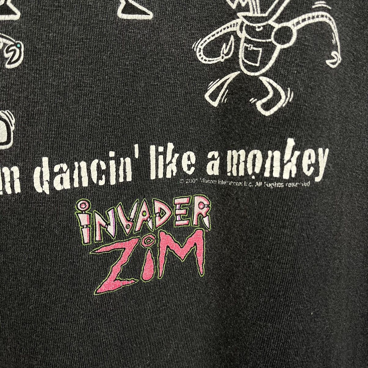 Cartoon Network × Vintage Vintage Invader Zim rare cartoon faded tee 2001 Size US XL / EU 56 / 4 - 4 Thumbnail