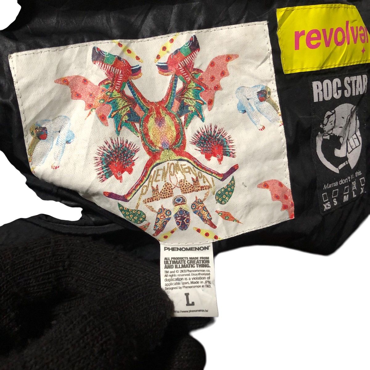 Designer × Japanese Brand × PHENOMENON Phenomenon X Hectic Revesible Bomber Jacket Size US L / EU 52-54 / 3 - 11 Thumbnail