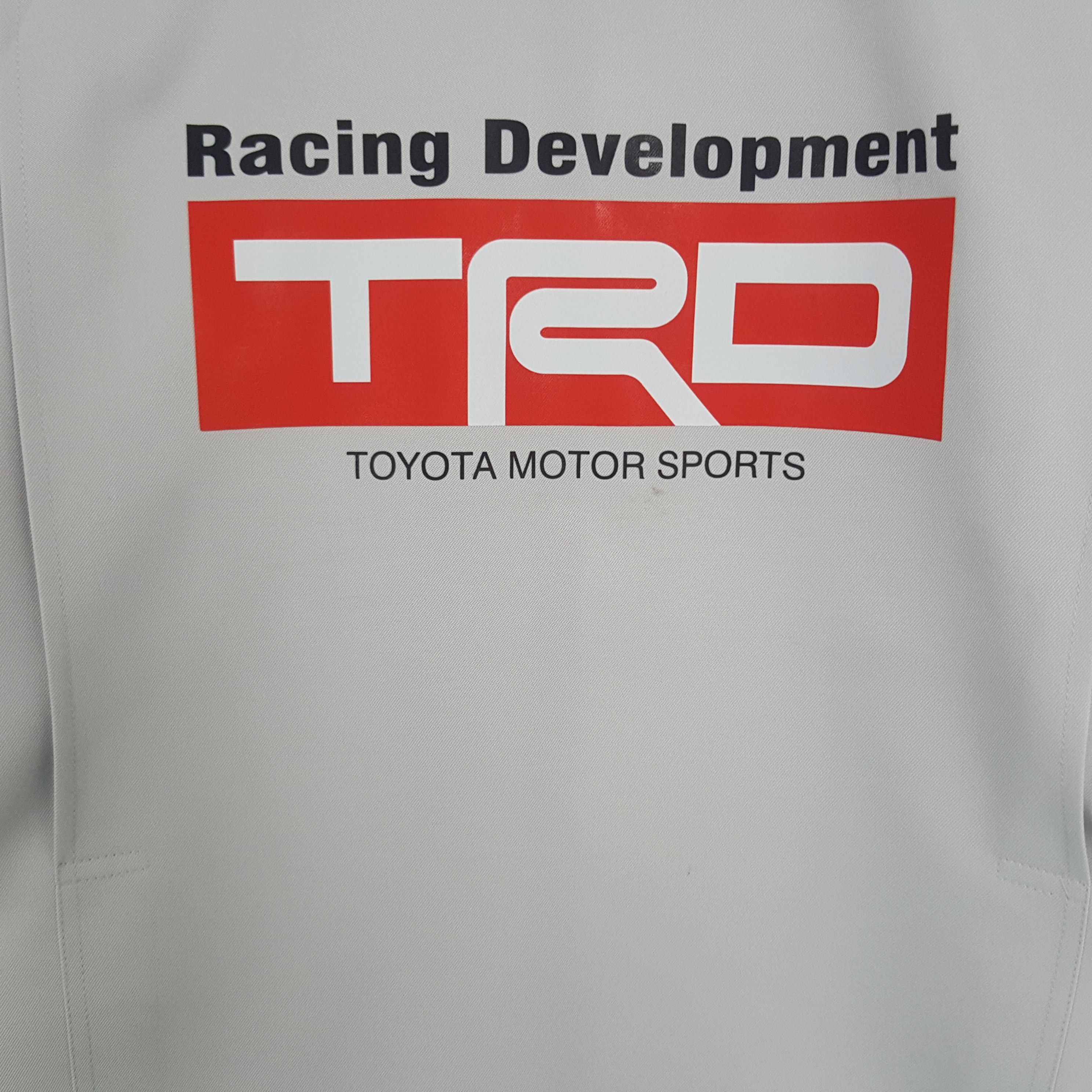 Japanese Brand × Vintage Vintage Racing Development TRD Toyota Team Custom Art Jacket Size US L / EU 52-54 / 3 - 2 Thumbnail
