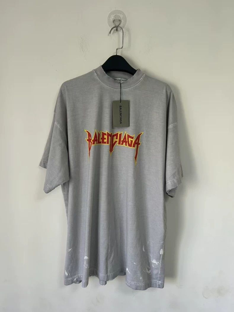 Balenciaga Balenciaga Rock band gray Size US S / EU 44-46 / 1 - 1 Thumbnail