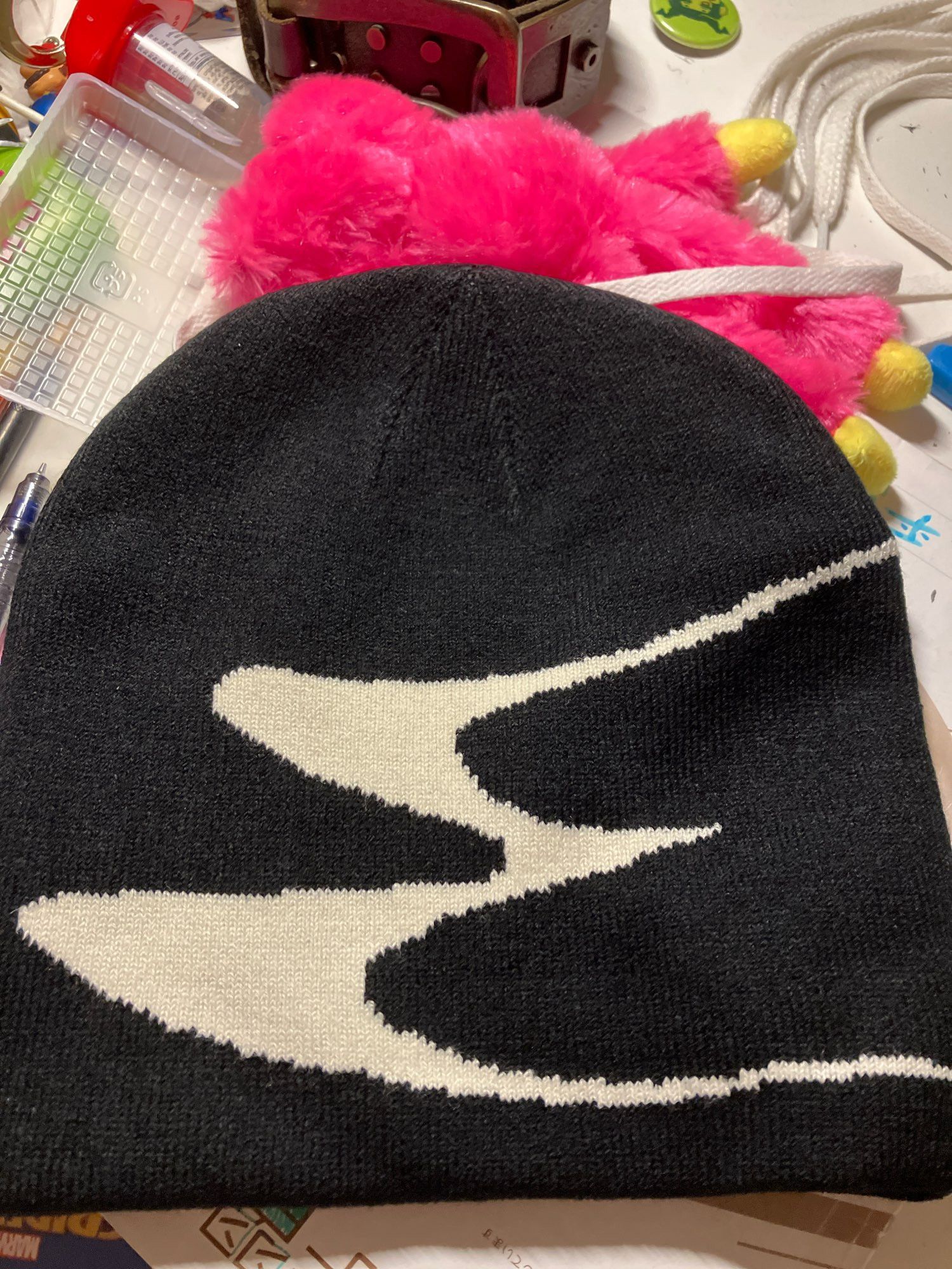 Japanese Brand y2k hip hop beanie streetwear Size ONE SIZE - 1 Thumbnail