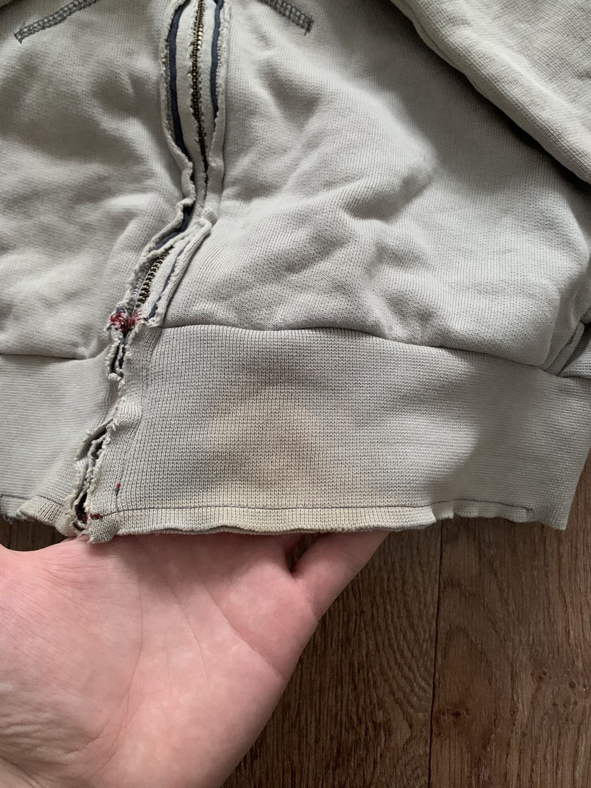 Armani × Giorgio Armani × Vintage Vintage Armani jeans Zip hoodie Size US M / EU 48-50 / 2 - 11 Thumbnail