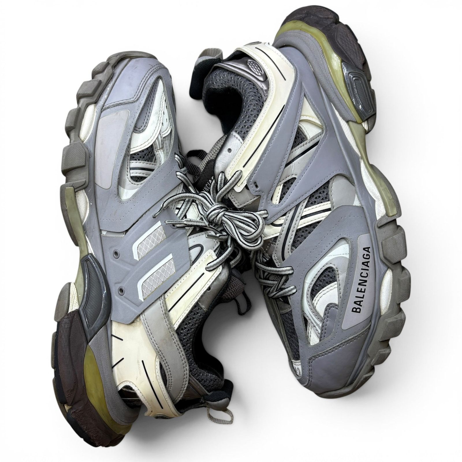 Balenciaga Size 9 - Balenciaga Track Grey White Sneakers Size US 9 / EU 42 - 2 Thumbnail