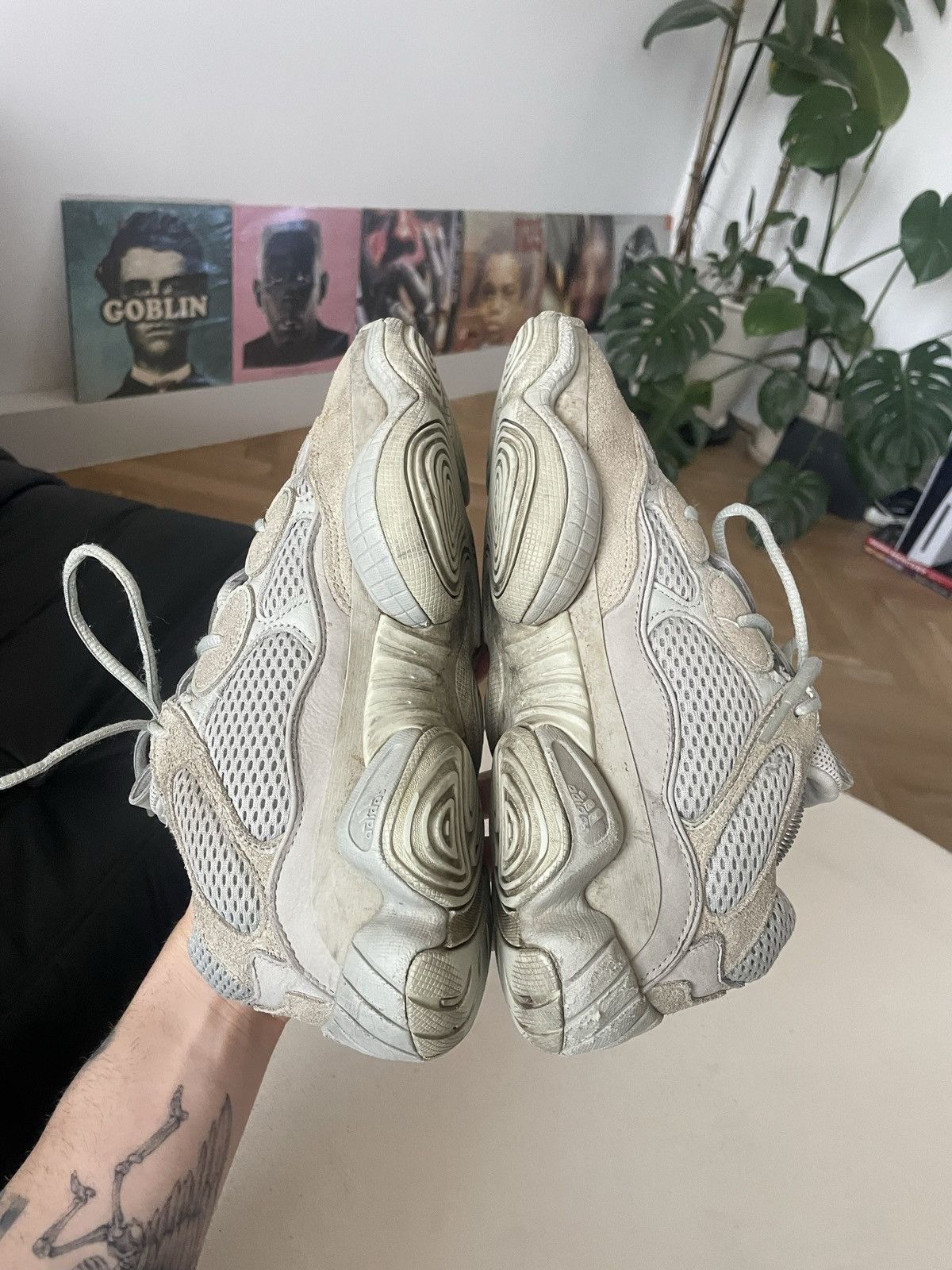 Adidas × Kanye West 2018 Adidas Yeezy 500 Salt Sneakers Yeezus Beige Kanye West Size US 7.5 / EU 40-41 - 5 Thumbnail