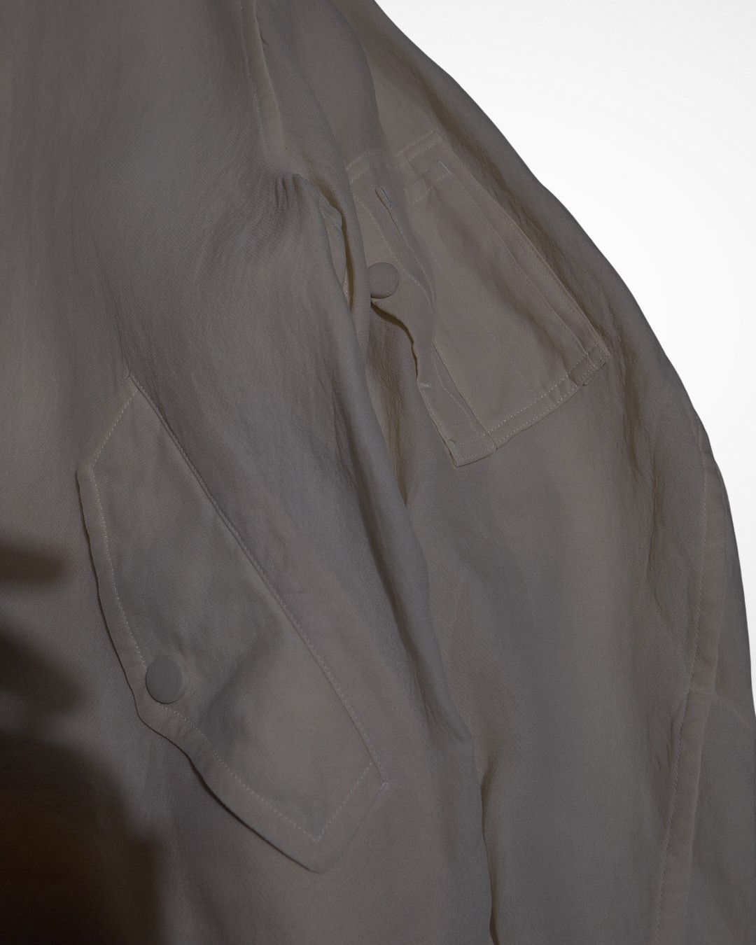 Auralee SS20 Muslin Silk Bomber Jacket Sample Size US L / EU 52-54 / 3 - 6 Thumbnail