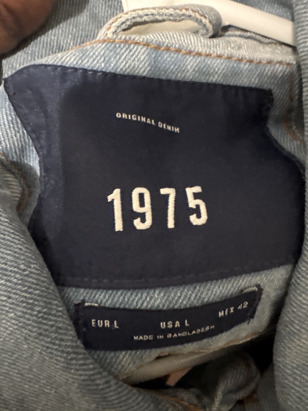 Zara Zara Jean Jacket Size US L / EU 52-54 / 3 - 4 Thumbnail