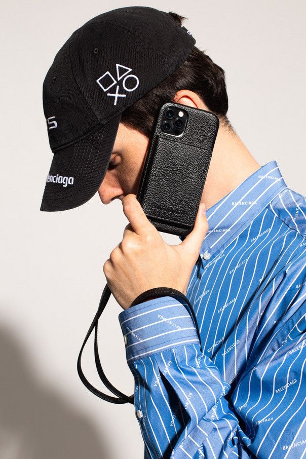 Balenciaga o1la1rc1a1024 Size: OS / Iphone Case in Black Size ONE SIZE - 3 Thumbnail