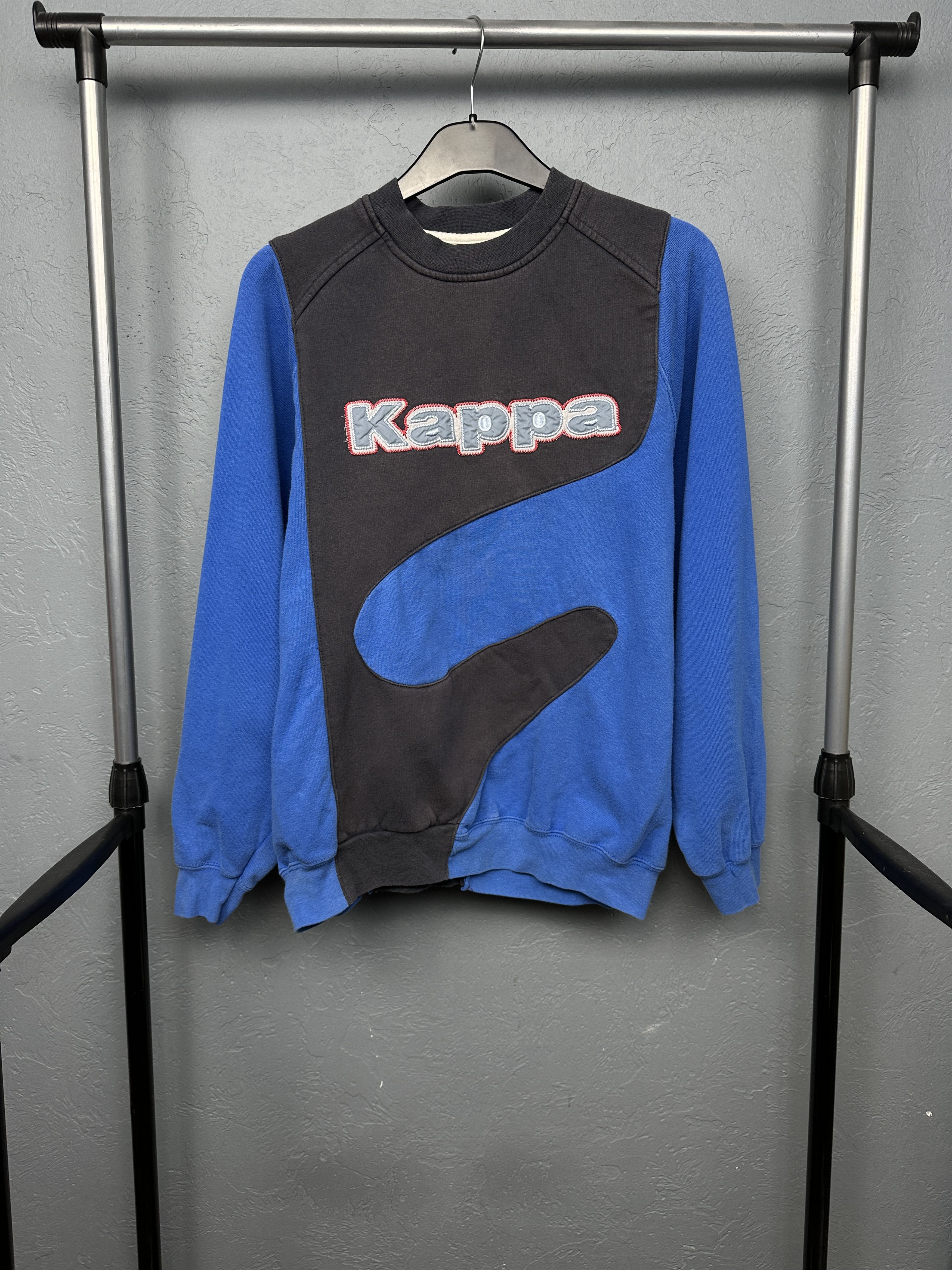 Kappa Kappa Vintage Mens Big Logo Sweatshirt Size US S / EU 44-46 / 1 - 1 Thumbnail