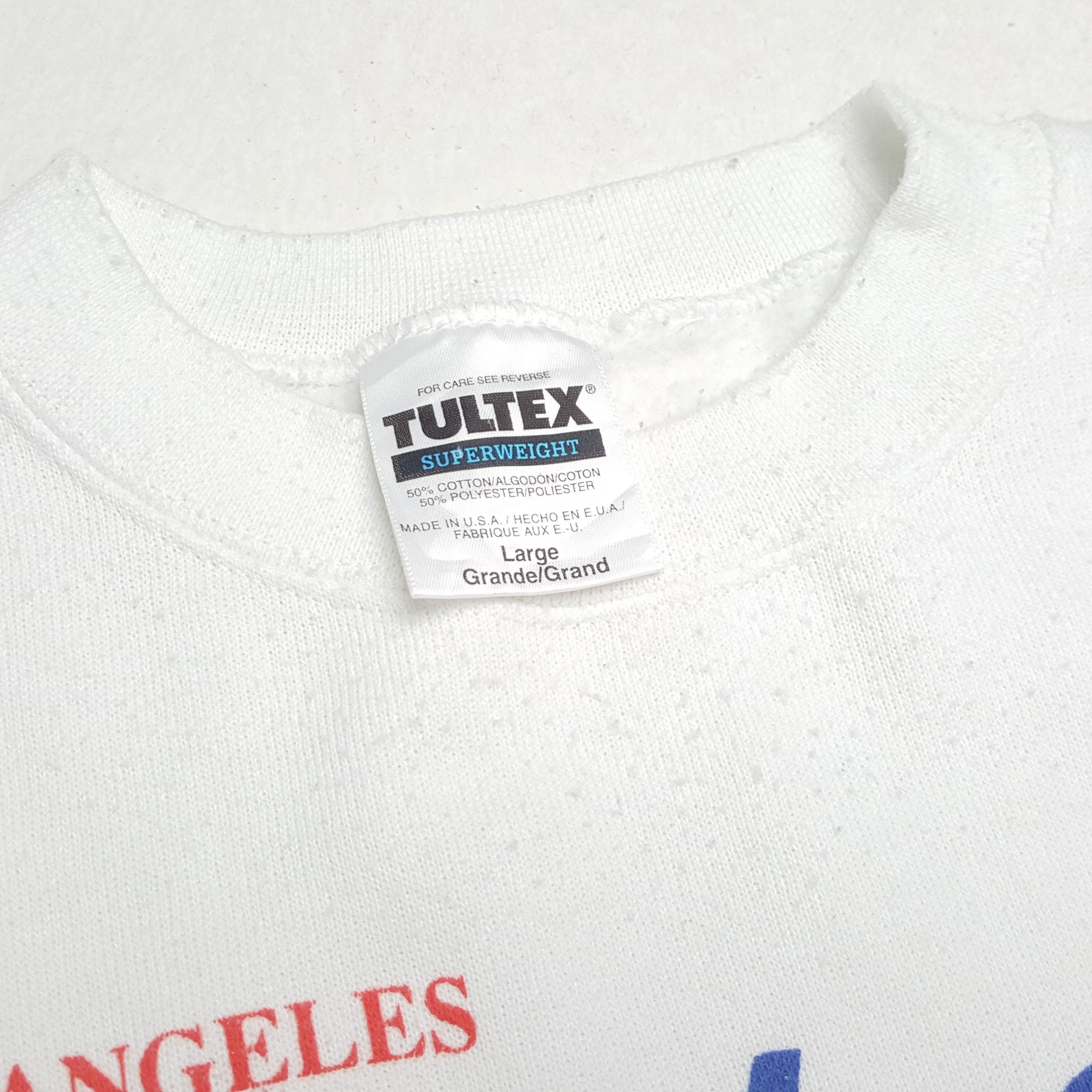 MLB × Vintage Vintage 90's LOS ANGELES DODGERS Basketball Team Sweatshirts Size US L / EU 52-54 / 3 - 9 Thumbnail