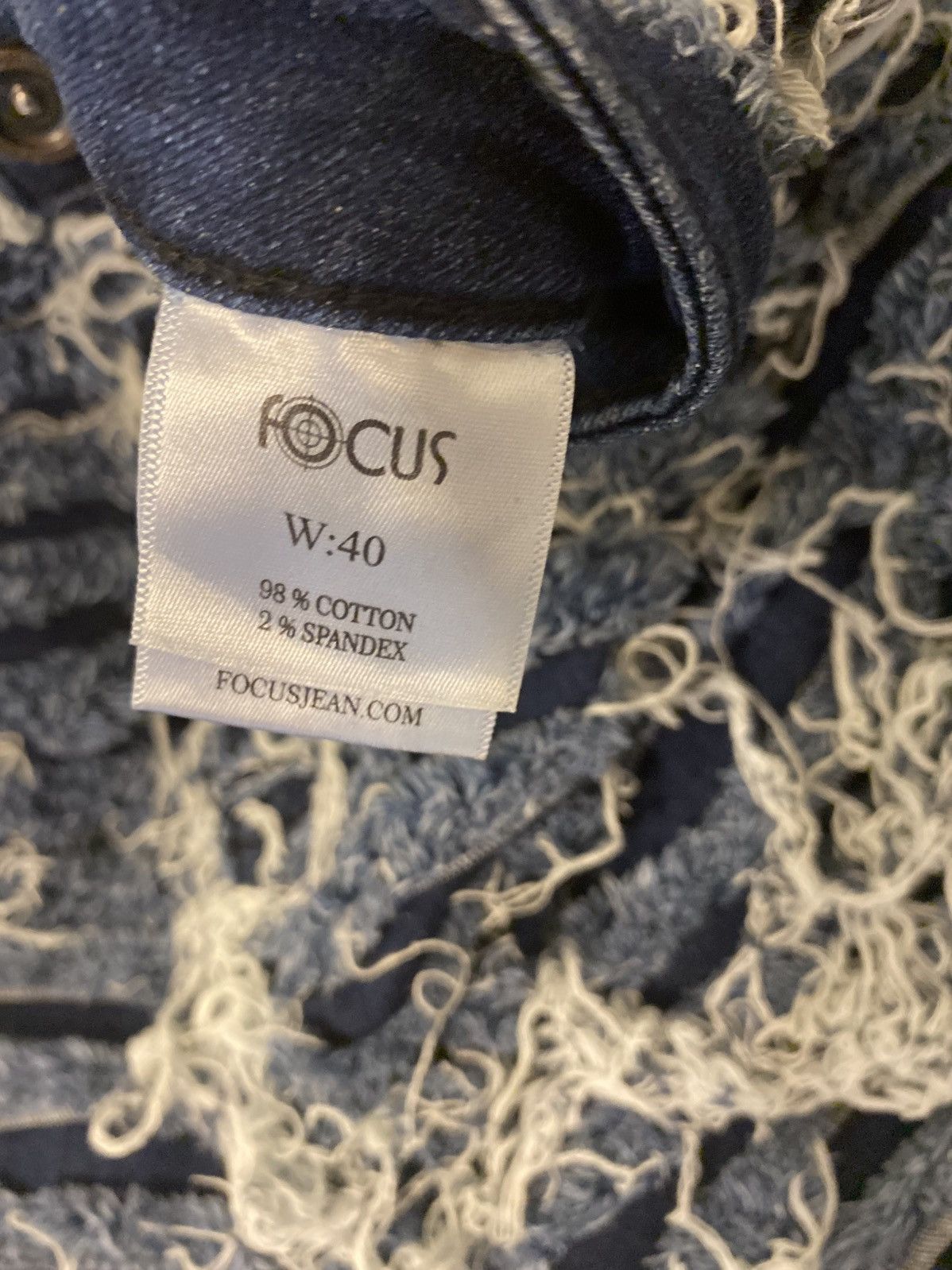 Other Focus mens stacked jeans ripped Size US 40 / EU 56 - 4 Thumbnail