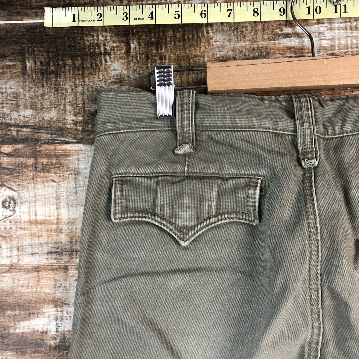 Levi's Levis military tactical Green Cargo Multipocket Pants #A2439 Size US 32 / EU 48 - 18 Thumbnail