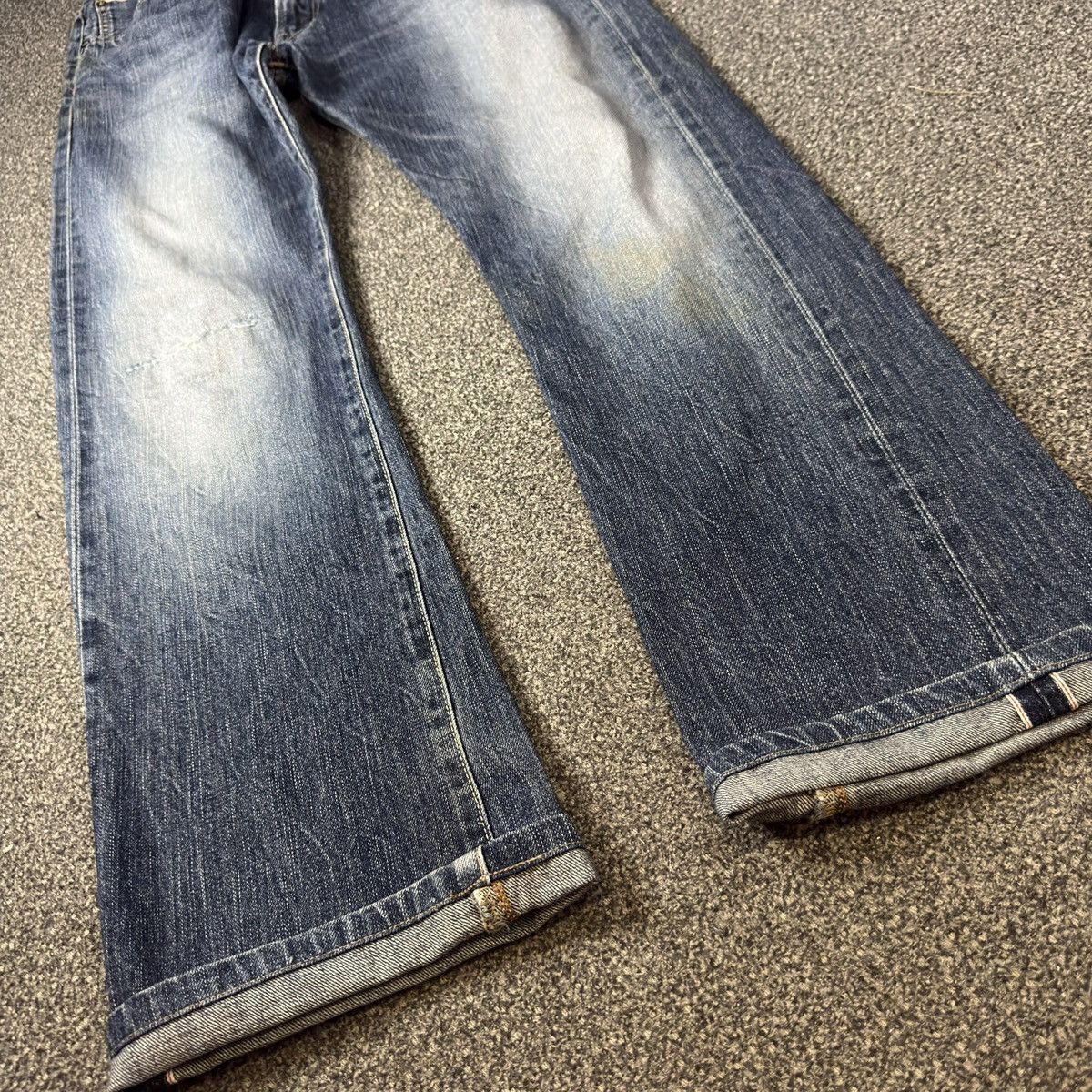Kapital Archive Vintage Flared Japanese Selvedge Edwin 505s Redline Size US 31 - 5 Thumbnail